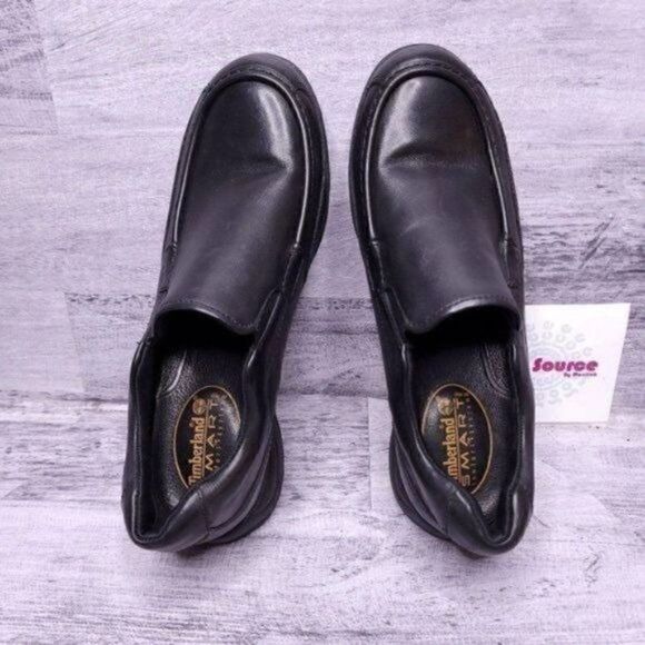 Timberland Smart Comfort System Slip on Leather Loafer Black Women's sz 7.5 - Picture 5 of 8